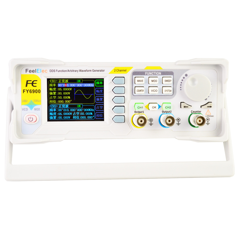 Dual Channel Arbitrary Waveform Function Generator 60Mhz - Generador de Señales de Forma de