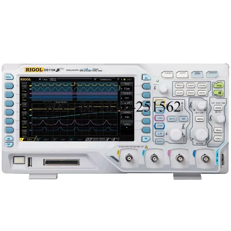 Digital Storage Oscilloscope 4 Channel 100Mhz - Osciloscopio de Almacenamiento Digital Wmwmnu DS1104Z