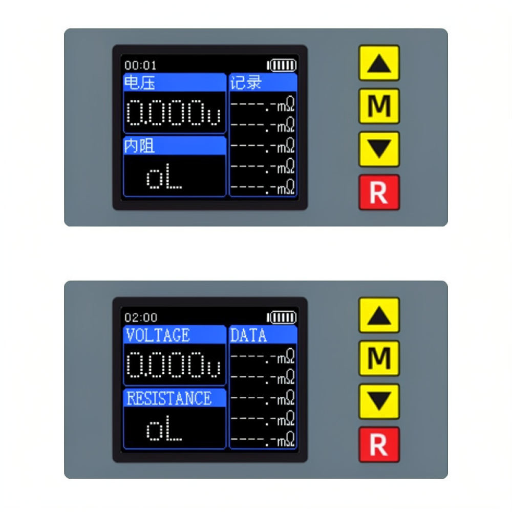Probador de voltaje y resisten - Battery Internal Resistance Tester Four Wire reseña y precio