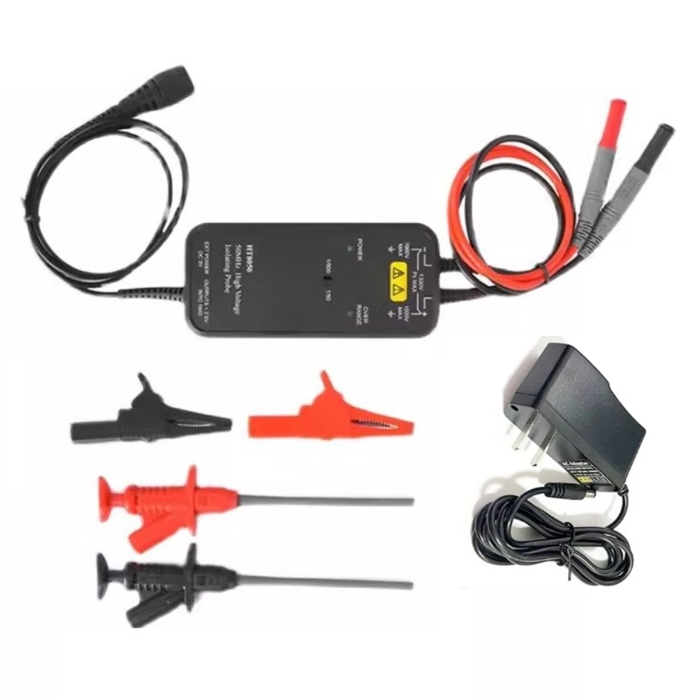 Sonda diferencial de alto volt - High Voltage Differential Probe 100Mhz 1300V reseña y precio