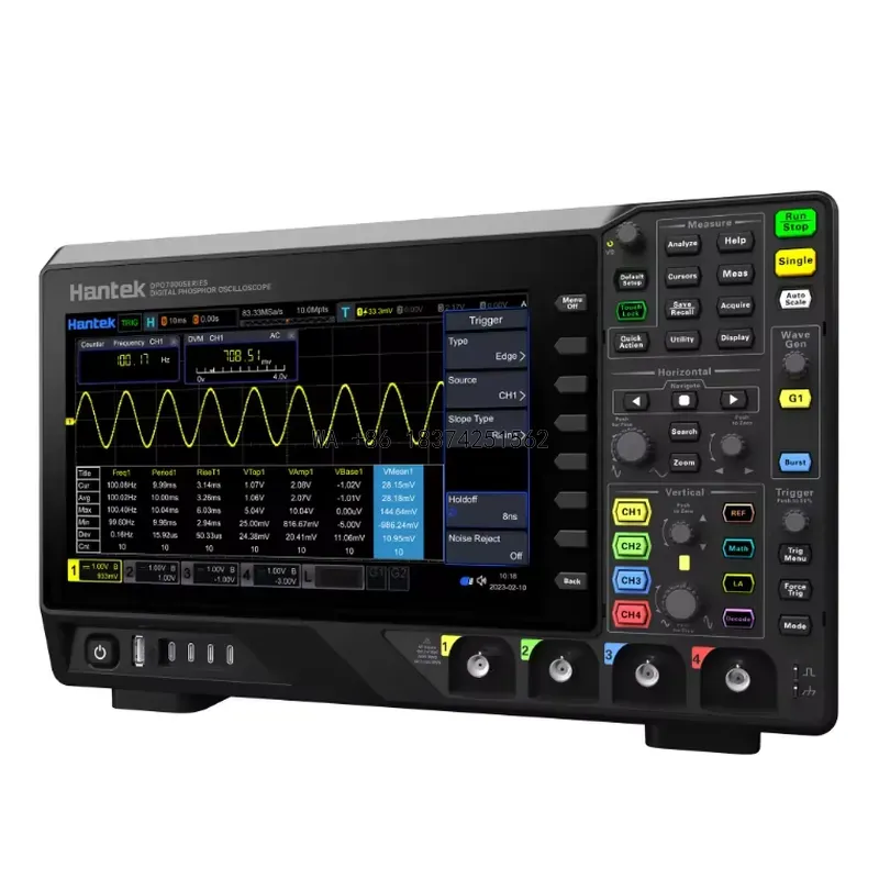 Wmwmnu para osciloscopio digit - Digital Storage Oscilloscope 4 Channel 100Mhz reseña y precio