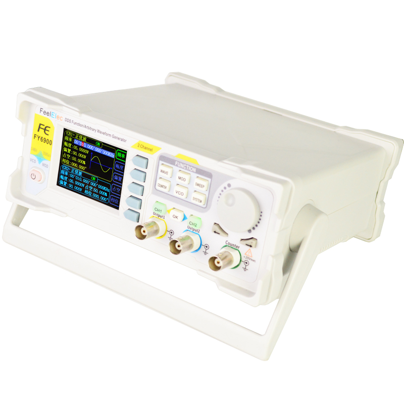 Generador de Señales de Forma  - Dual Channel Arbitrary Waveform Function Generator 60Mhz reseña y precio