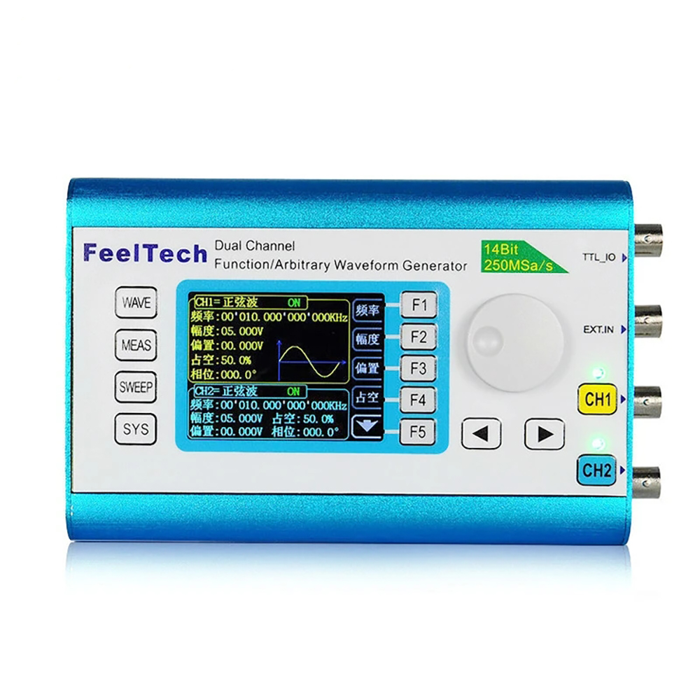 Generador de señal de forma de - Dual Channel Arbitrary Waveform Function Generator 60Mhz reseña y precio