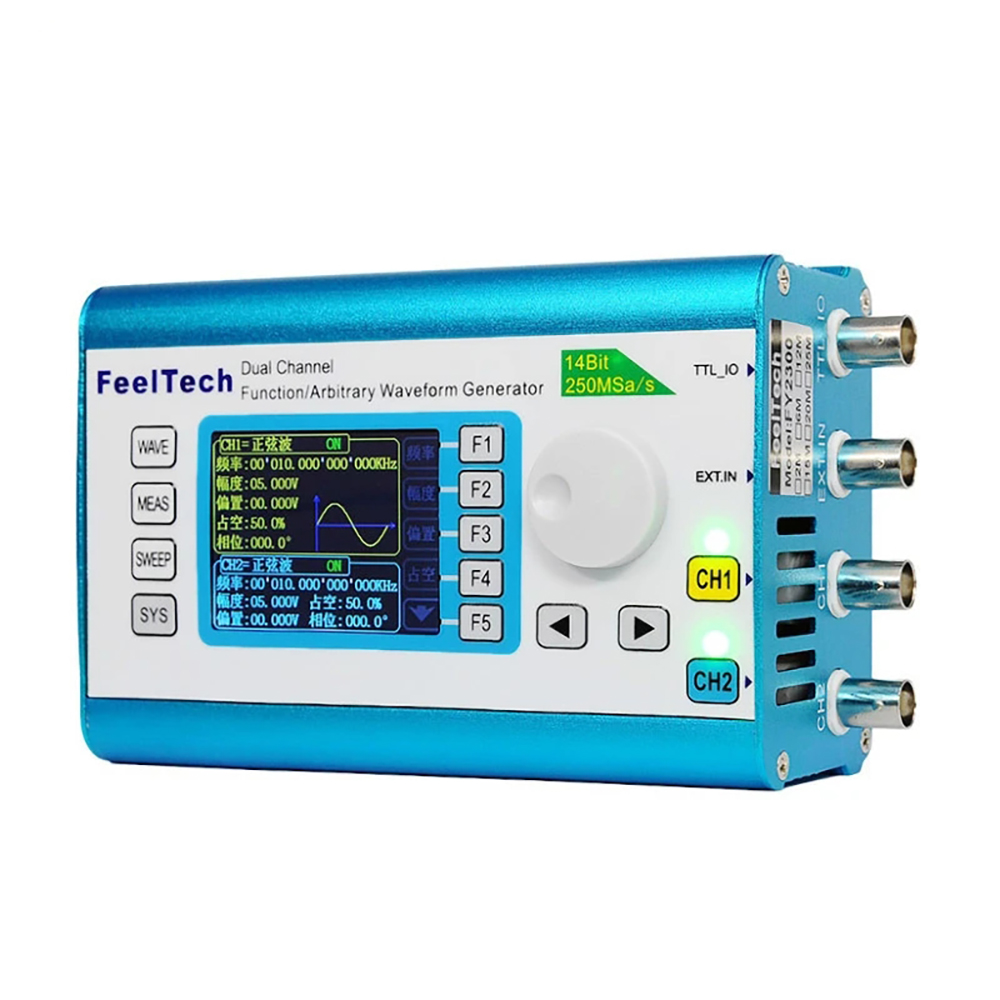 Generador de señal de forma de - Dual Channel Arbitrary Waveform Function Generator 60Mhz reseña y precio