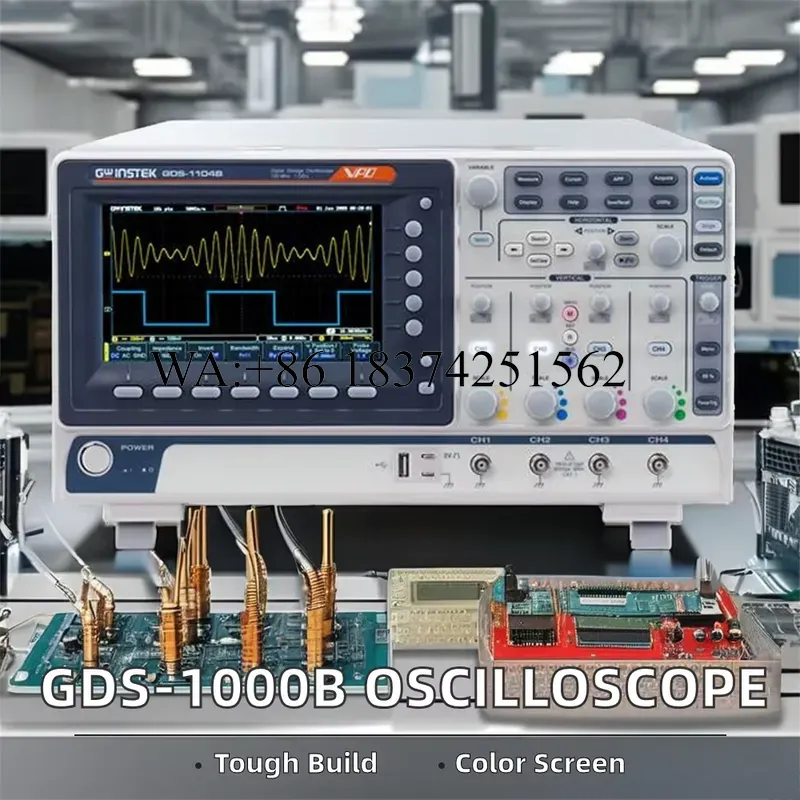 Wmwmnu para el osciloscopio di - Digital Storage Oscilloscope 4 Channel 100Mhz reseña y precio