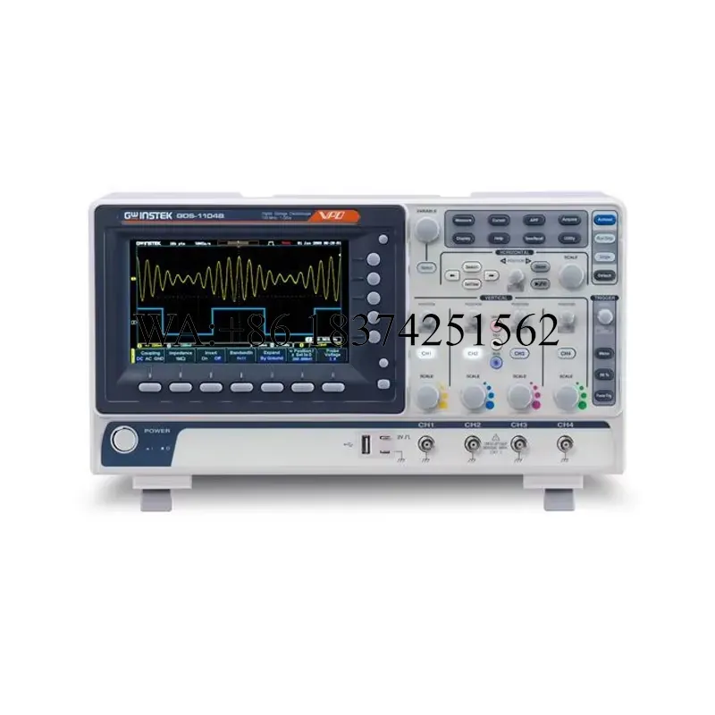 Wmwmnu para el osciloscopio di - Digital Storage Oscilloscope 4 Channel 100Mhz reseña y precio